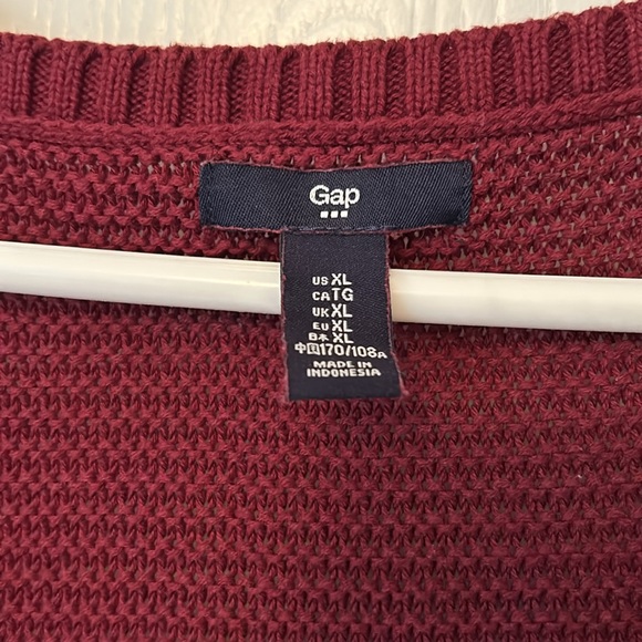 Knit maroon tunic - Picture 2 of 3